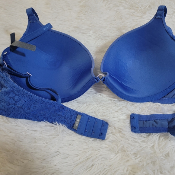Aerie Blue Lace Bra 36B - Picture 13 of 15